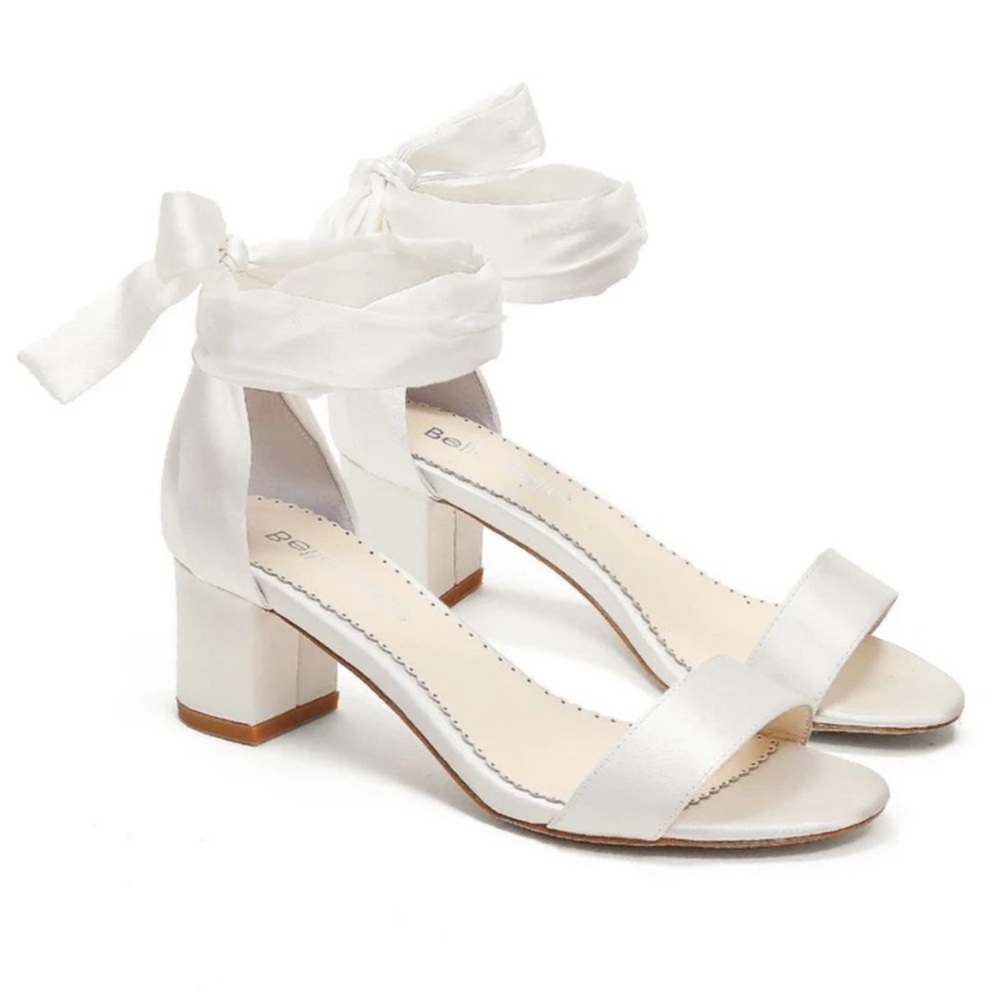 NEVER WORN - Bella Belle Heels With Tie Back